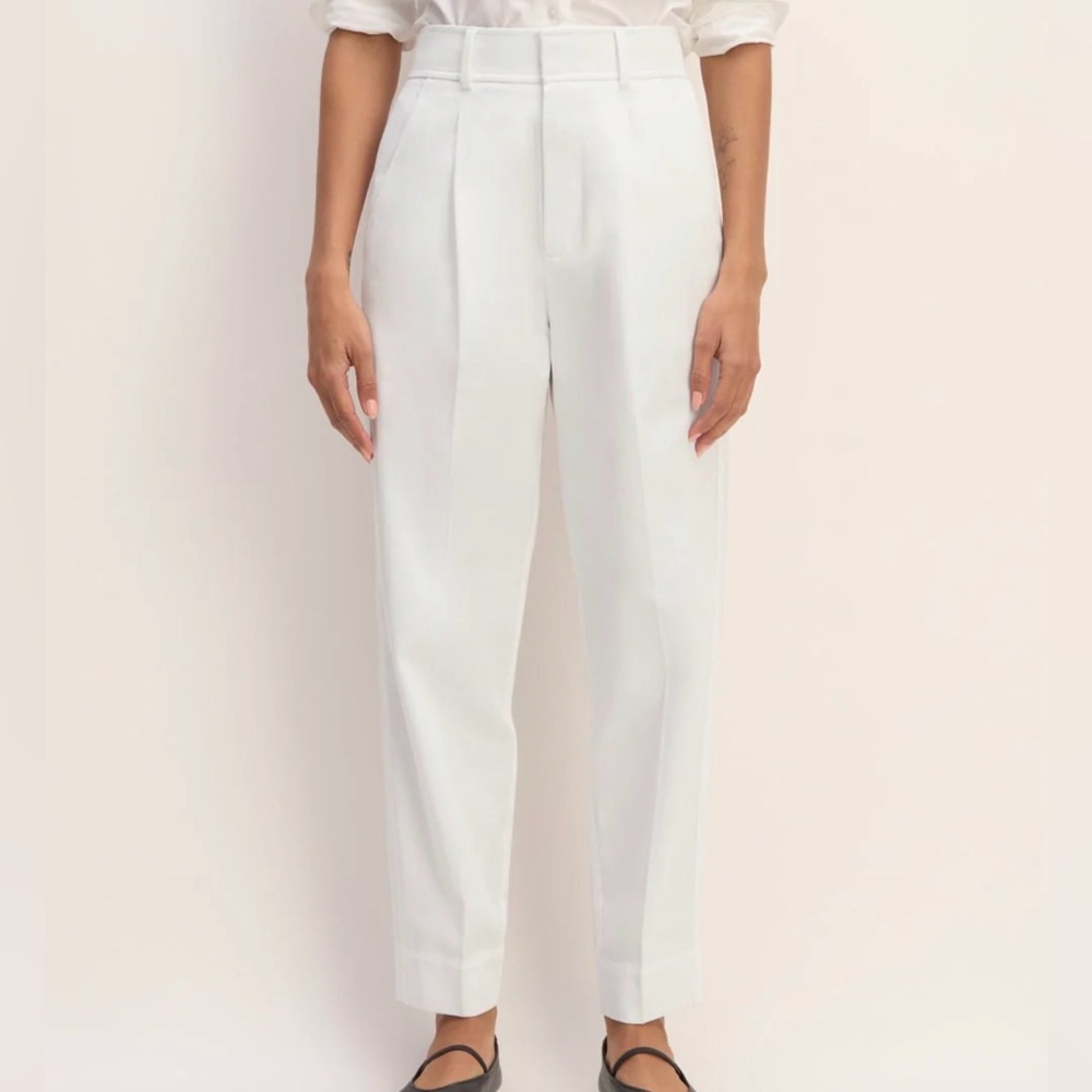 Elegant White Trousers